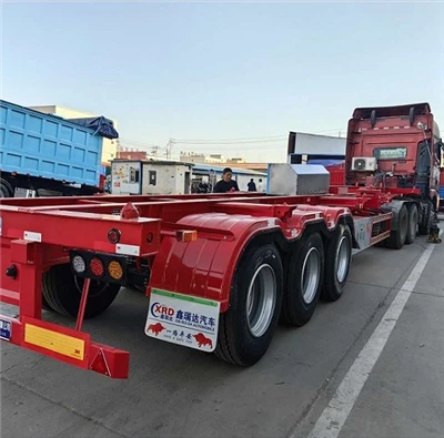 รถบรรทุกคอนเทนเนอร์ 3Axle 40 ฟุต